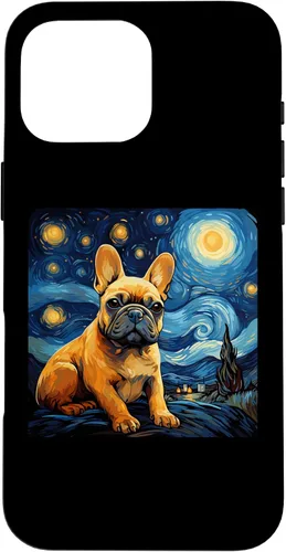 Vista 19 de Van Gogh Dog French Bulldog Case for iPhone 17