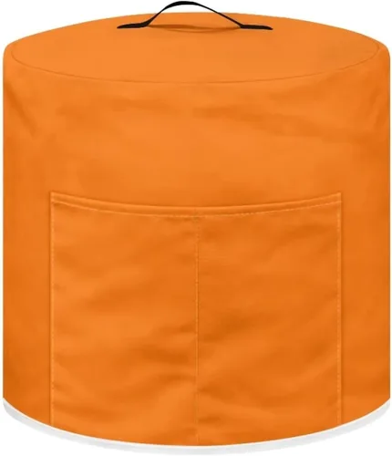 Vista 6 de Cubierta antipolvo para electrodomésticos de cocina con estampado de copos de nieve de Navidad, olla a presión eléctrica de 3 cuartos de galón, olla