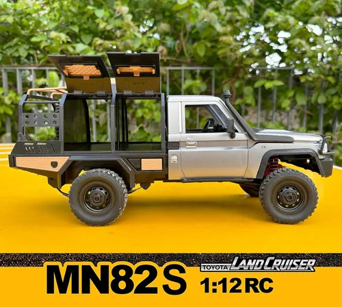 Vista 3 de MN82S RC Crawler escala 1/12 Control remoto Rock Crawler RC Truck 4x4