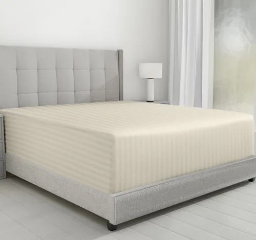 Vista 17 de California Design Den - Sábana bajera ajustable de algodón de 600 hilos, con bolsillo profundo elástico