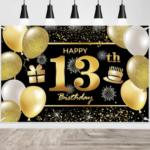 Vista 41 de Cartel de 1er feliz cumpleaños - Decoraciones para fiesta de cumpleaños de hombres