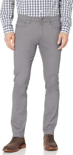 Vista 20 de Amazon Essentials - Pantalones ajustados para hombre, diseño de sarga elástica con 5 bolsillos