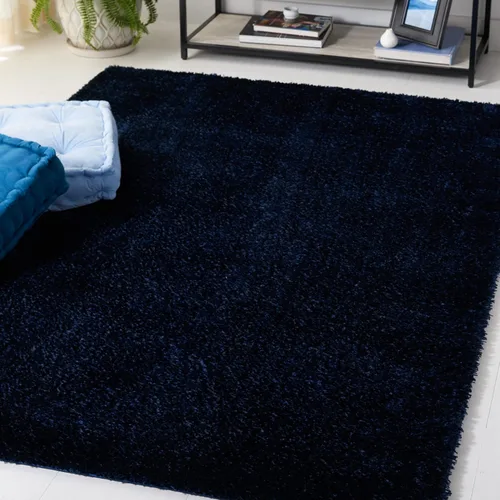 Vista 14 de SAFAVIEH Tahoe Shag Collection - Alfombra de área de 2 x 7 pies, color gris, diseño geométrico, felpa de 1.2 pulgadas de grosor, ideal para zonas