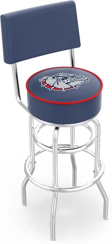 Vista 7 de The Holland Bar Stool Company L7C4 - Taburete giratorio con doble anilla cromada (Leprechaun)