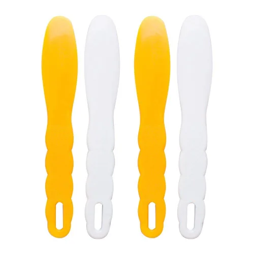 Vista 3 de BONEW 6pcs Surtido Dental Lab Plástico Mezcla Espátula para Material de Impresión Alginato