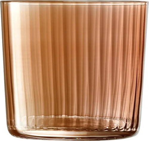 Vista 2 de Vasos de colores LSA International Ámbar