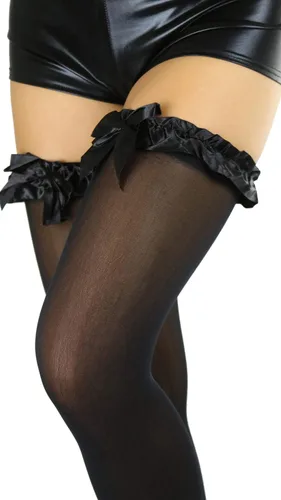 Vista 6 de ToBeInStyle Top y lazo para mujer con ribete de volantes