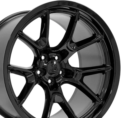 Vista 13 de OE Wheels DG21 20x9 Set(4) Black 5x115 & Ironman Tires & TPMS