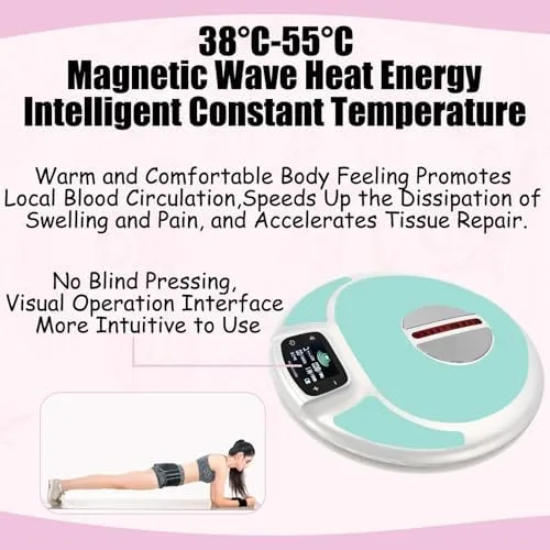 Vista 3 de Corrector muscular del suelo pélvico, silla Kegel para tratamiento de incontinencia femenina, ejercitador interno del muslo, fortalece la salud