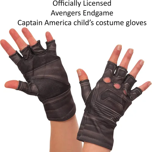 Vista 3 de Rubies Marvel Avengers Endgame - Guantes infantiles de Capitán América