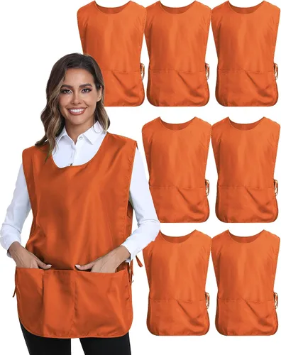 Vista 20 de Xeoxarel Delantal de zapatero unisex con chaleco de 3 bolsillos