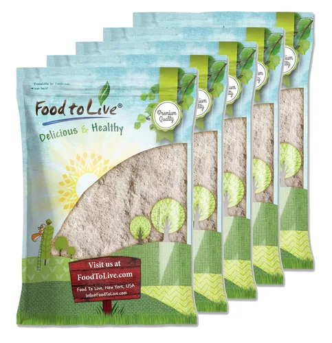 Vista 7 de Harina de cebada, 2 libras, polvo fino, kosher, vegano, a granel. Rica en fibra. Alternativa de harina de trigo. Ideal para hornear. Producto