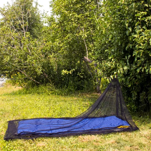 Vista 7 de MEKKAPRO Mosquitera para acampar con bolsa de transporte, tienda de campaña, red de mosquitos compacta y ligera para camping, mosquitera para cama