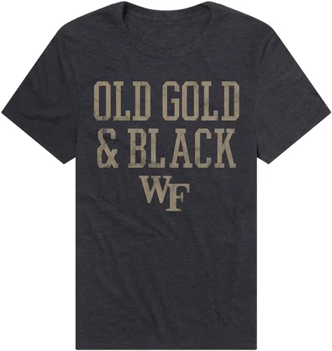 Vista 46 de Campus Lab Official NCAA Distressed Spirit Phrase Collegiate Classic Ring-Spun T-Shirt Unisex for Men & Women Collection