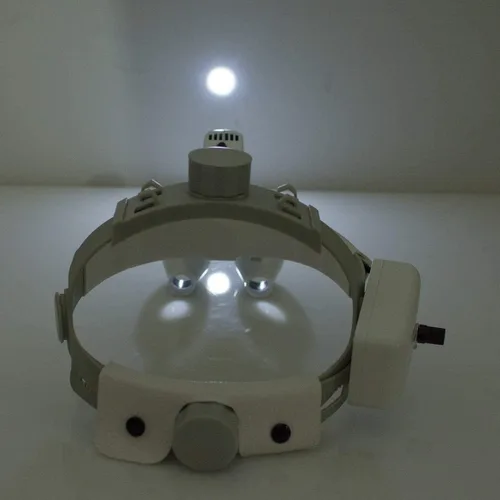 Vista 5 de BoNew 5W Diadema Lámpara Luz con Lupas Ópticas Plata DY-106