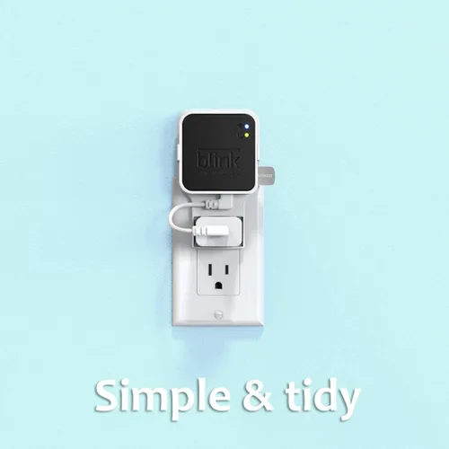 Vista 3 de Unidad flash USB de 256 GB y soporte de salida para Blink Sync Module 2, ahorra espacio y soporte de montaje fácil de mover para el sistema