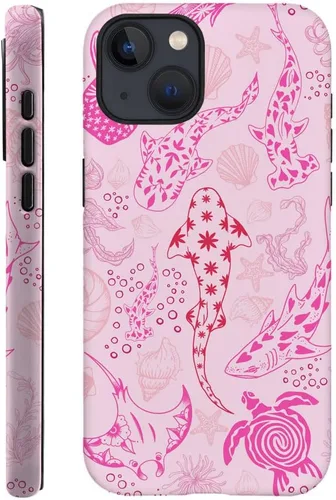 Vista 18 de Compatible con iPhone 13, Funda para teléfono duradera y a prueba de golpes con diseño de estantería de otoño - Calabaza de otoño Otoño Otoño