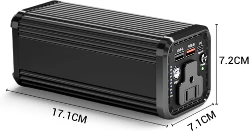 Vista 8 de Computadora portátil con interfaz de alimentación de CA, tipo C PD de 100 W tipo PD 65 W de carga rápida, con funciones de entrada y salida, 2