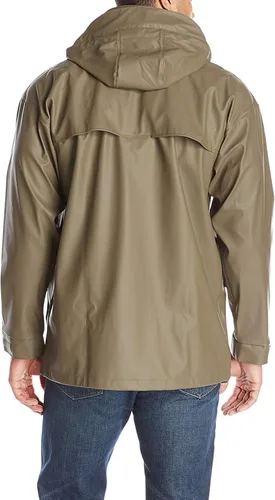 Vista 3 de Helly Hansen chamarra de trabajo Impertech para pesca y lluvia para hombre