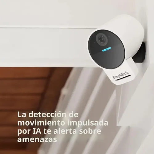 Vista 6 de SimpliSafe - Sistema de seguridad para el hogar con cámaras exteriores inalámbricas de 7 piezas - Supervisión profesional opcional 24/7 - Sin