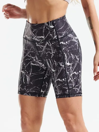 Vista 4 de CADMUS Pantalones cortos de yoga de cintura alta para mujer de 3 pulgadas, 4 pulgadas, 6 pulgadas, 7 pulgadas, 8 pulgadas, sensación desnuda