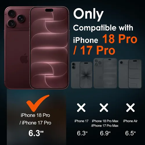 Vista 2 de ivoler Paquete de 4 protectores de lente de cámara para iPhone 18 Pro