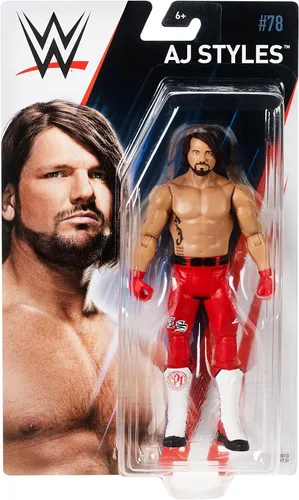 Vista 6 de WWE Figura de acción de AJ Styles