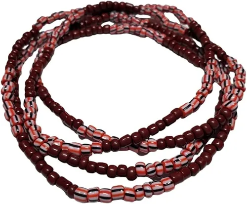Vista 5 de Handmade Santeria Necklace Ifa Iyawo Babalawo Eleke Collar de Bandera