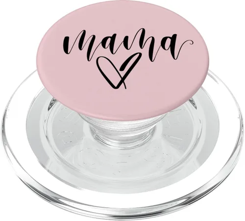 Vista 8 de Mama with Heart JLZ068 PopSockets PopGrip intercambiable