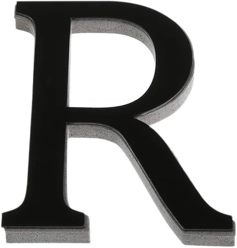 Vista 6 de Pegatinas de pared para pared, calcomanías para el hogar, 26 letras 3D, calcomanías de arte acrílico, decoración del hogar Y