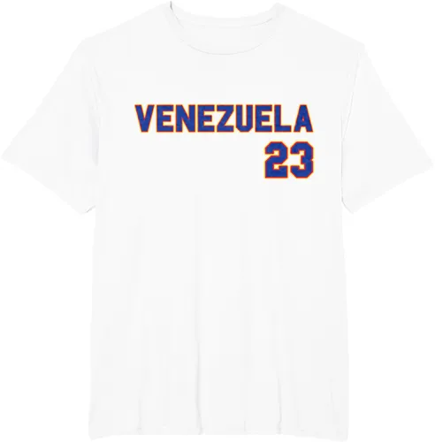 Vista 10 de Venezuela Flag Pride Bandera Venezolana Camiseta de béisbol, Blanco