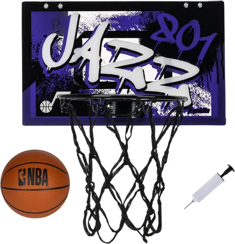 Vista 21 de Franklin Sports NBA Team Over the Door Aros de Baloncesto - Mini Aro de Baloncesto Interior para Niños + Juego de Pelota - Mini Aros para Fanáticos