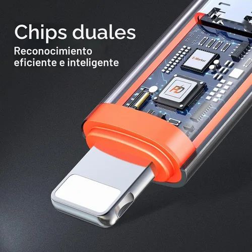 Vista 8 de mcdodo Adaptador USB C a Lightning de 36 W tipo C a Lightn-ing, convertidor de cable de carga USB C para iPhone 14/13/12/11/XS/XR/SE/AirPods