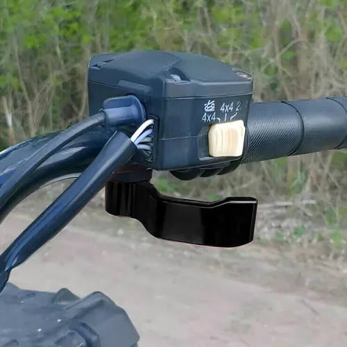 Vista 6 de Palanca de acelerador de pulgar antideslizante de aluminio CNC de repuesto compatible con Polaris Scrambler Sportsman 550/570/850/1000 2009-2018