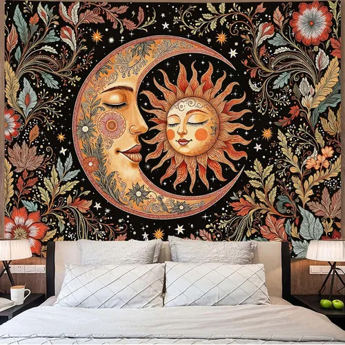 Vista 28 de Accnicc - Tapices Boho de Sol y Luna10127AXS