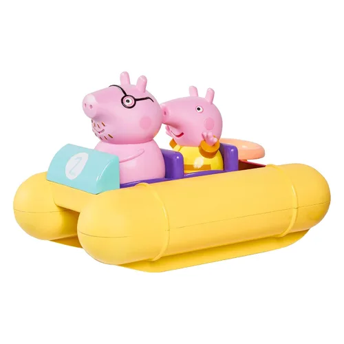 Vista 5 de TOOMIES E73159 Tomy Peppa, Daddy Pig, Peppa & George Squirters, juguetes para niños para juegos acuáticos, divertidos accesorios de baño para bebés