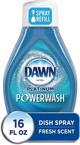 Vista 55 de Dawn Platinum Powerwash - Spray para platos, jabón para platos, aroma a manzana, 16 onzas
