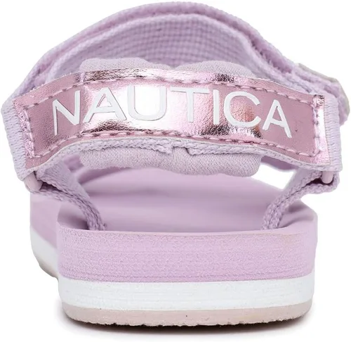 Vista 3 de Nautica Sandalias deportivas para niños, zapatos de agua atléticos de playa con punta abierta, para niños y niñas (niños pequeñosniños grandes)