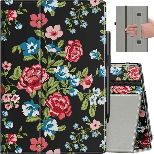 Vista 29 de VORI Funda para tableta Amazon Kindle Fire HD 10 (13ª/11ª generación 2023/2021) y Fire HD 10 Plus – Funda plegable delgada con función