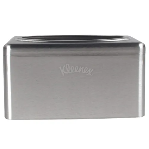 Vista 2 de Kimberly-Clark Professional, cubierta para toallas Kleenex, 09924, caja de acero inoxidable