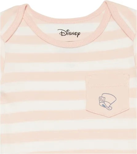 Vista 4 de Tienda Essentials Disney Star Wars Overol de algodón para niñas pequeñas, paquete de 3