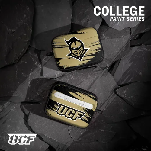 Vista 2 de AFFINITY BANDS Central Florida Knights HDX - Funda compatible con Apple AirPods Pro (rayas de pintura)