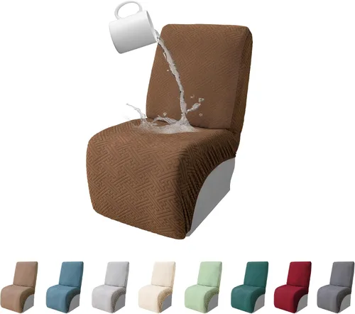 Vista 57 de Fundas de sofá reclinable seccional 100% impermeables para sofá reclinable en forma de L, funda de sofá modular de esquina en forma de L, fundas