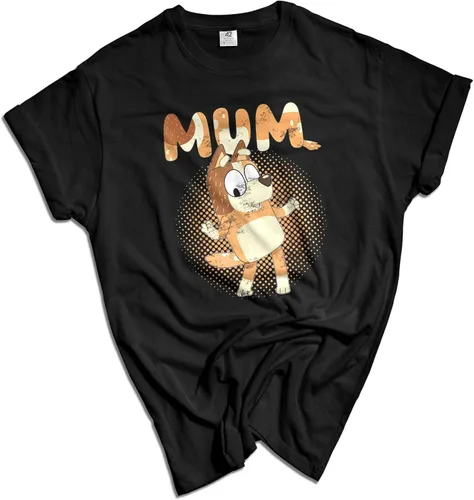 Vista 5 de Camiseta personalizada Blu% Bluey%ey Dad Mom Family for My Life Gifts Camiseta, blanco y negro y otros, Blanco y negro y otros, L