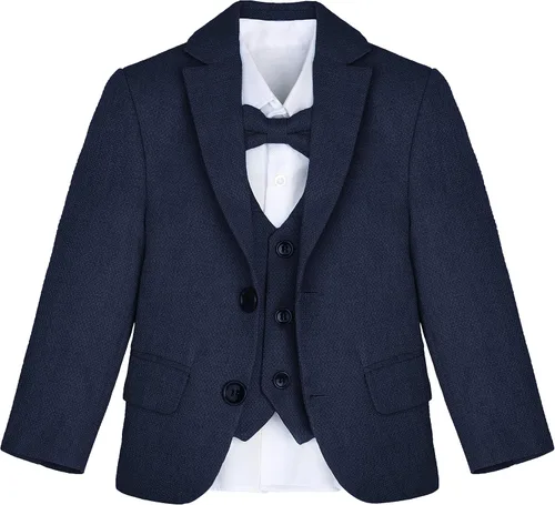 Vista 3 de Lilax Traje formal de 5 piezas para niños