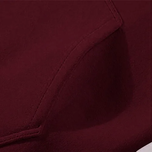 Vista 42 de Sudaderas de algodón de peso medio de manga larga con capucha, transpirable, ajuste holgado, suéter atlético