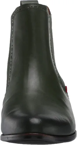 Vista 2 de Marc Joseph New York Botas Chelsea de piel para mujer con detalle perforado Chukka