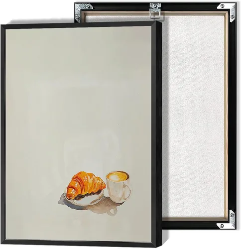 Vista 10 de Pósteres nocturnos de pasta retro, arte divertido de comida de fideos, arte de mediados de siglo, lienzo de cocina moderna de mediados de siglo
