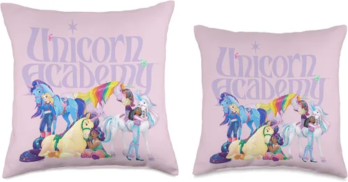 Vista 3 de Almohada de jinetes y unicornios