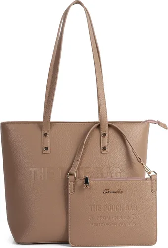 Vista 21 de Chinllo Bolso de mano para mujer, bolso mediano con asa superior